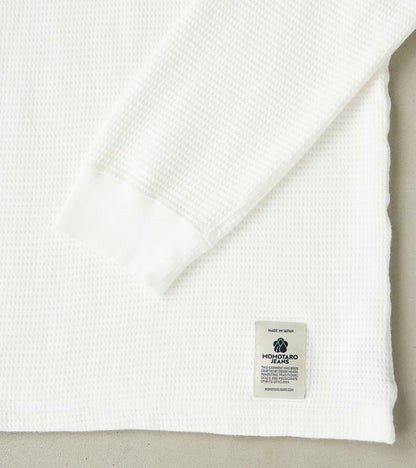MMTS6030 Suvin Cotton Long Sleeve Thermal - White