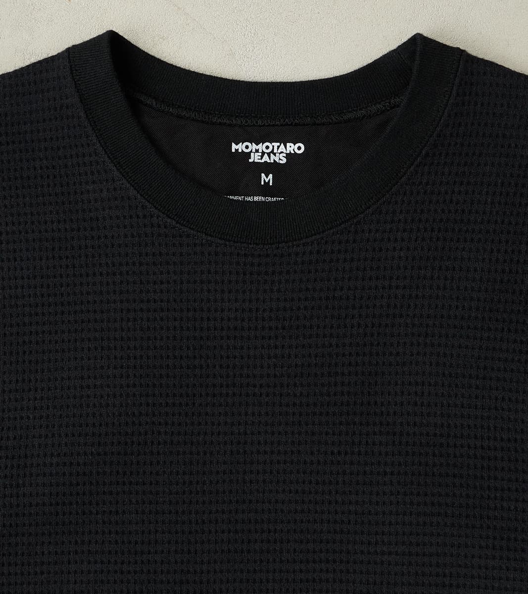 MMTS6030 Suvin Cotton Long Sleeve Thermal - Black