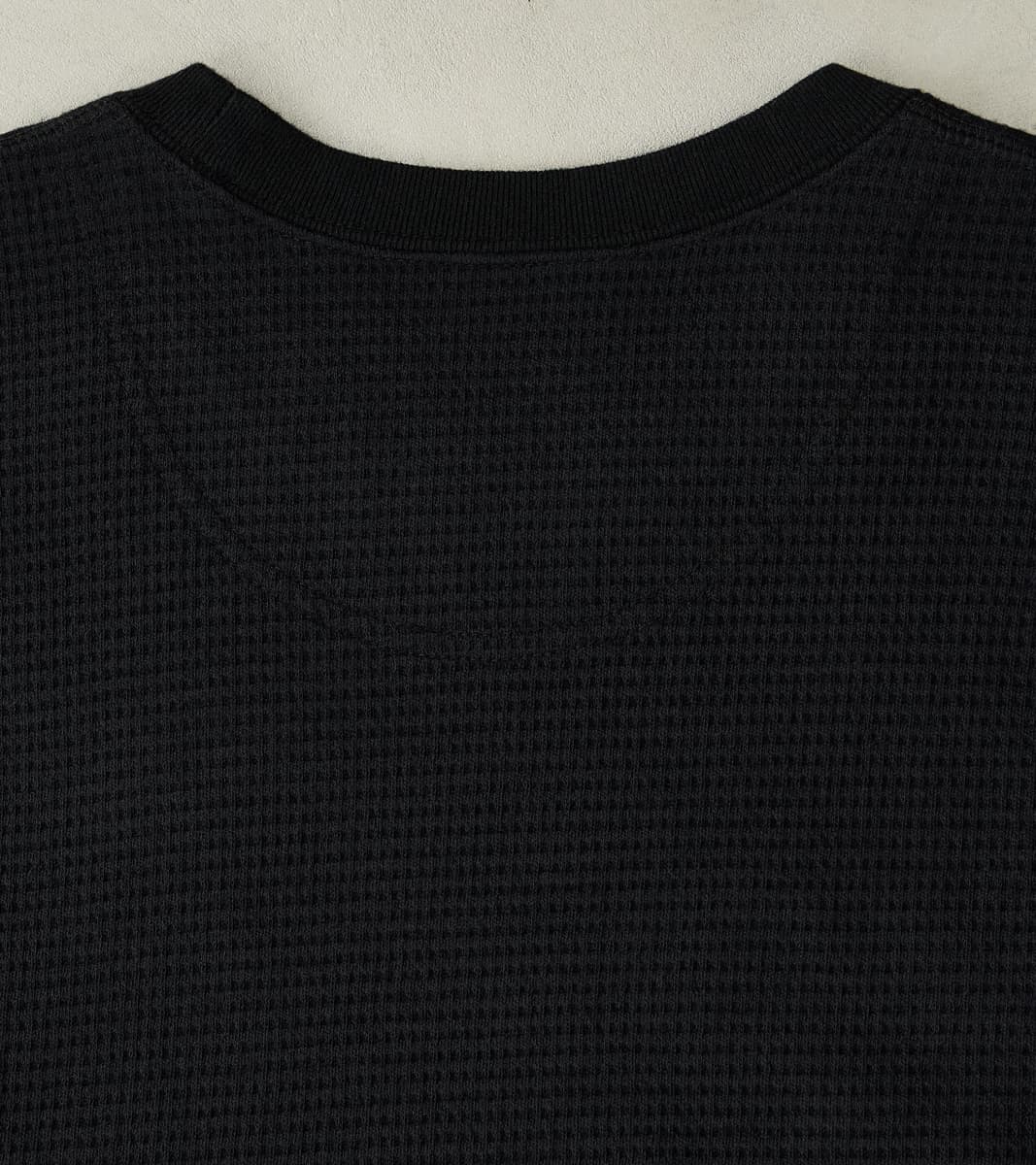 MMTS6030 Suvin Cotton Long Sleeve Thermal - Black