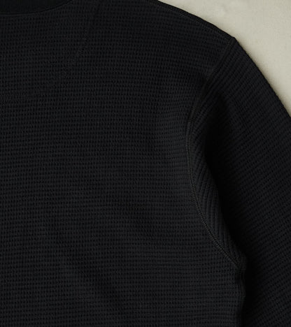 MMTS6030 Suvin Cotton Long Sleeve Thermal - Black