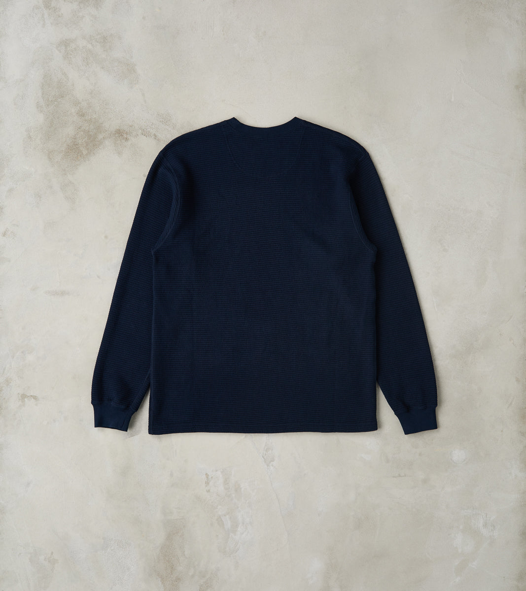 MMTS6030 Suvin Cotton Long Sleeve Thermal - Navy