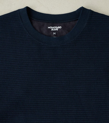 MMTS6030 Suvin Cotton Long Sleeve Thermal - Navy