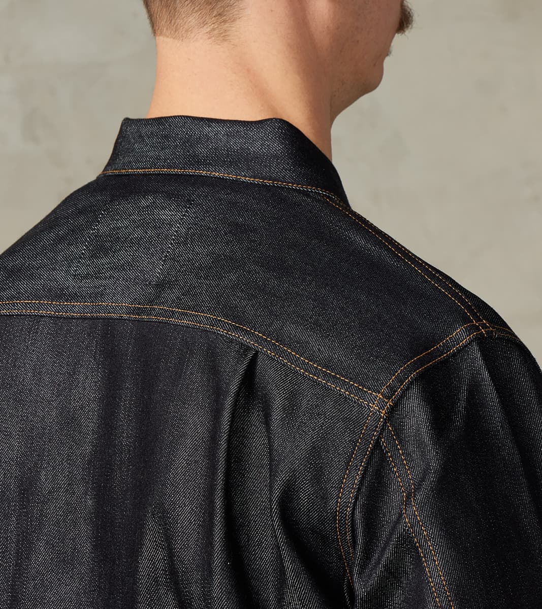 MMGJ0202 - #002 Silk Denim Jacket - 15oz Indigo Cotton x Silk