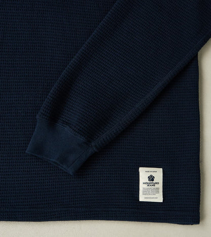 MMTS6030 Suvin Cotton Long Sleeve Thermal - Navy