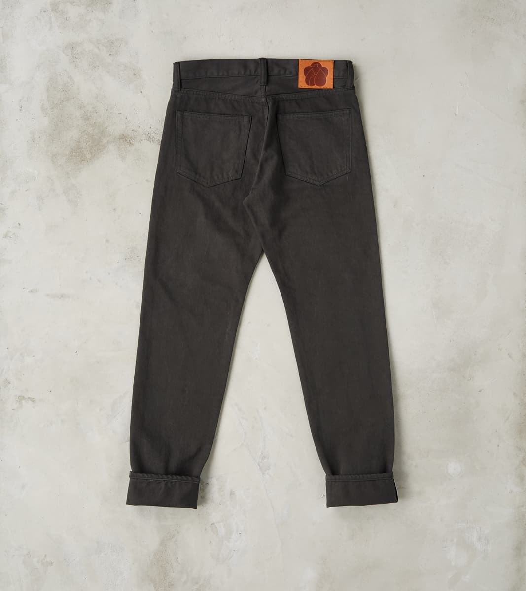 MMJZ6300 - #200 Tapered - Bamboo Charcoal Dyed Selvedge Twill
