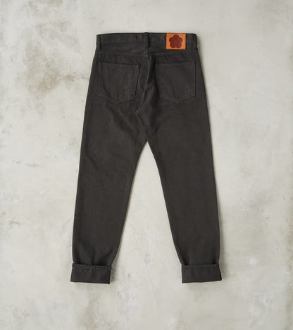 MMJZ6300 - #200 Tapered - Bamboo Charcoal Dyed Selvedge Twill