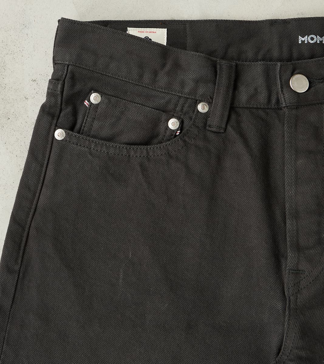 Momotaro Jeans MMJZ6300 - #200 Tapered - Bamboo Charcoal Dyed