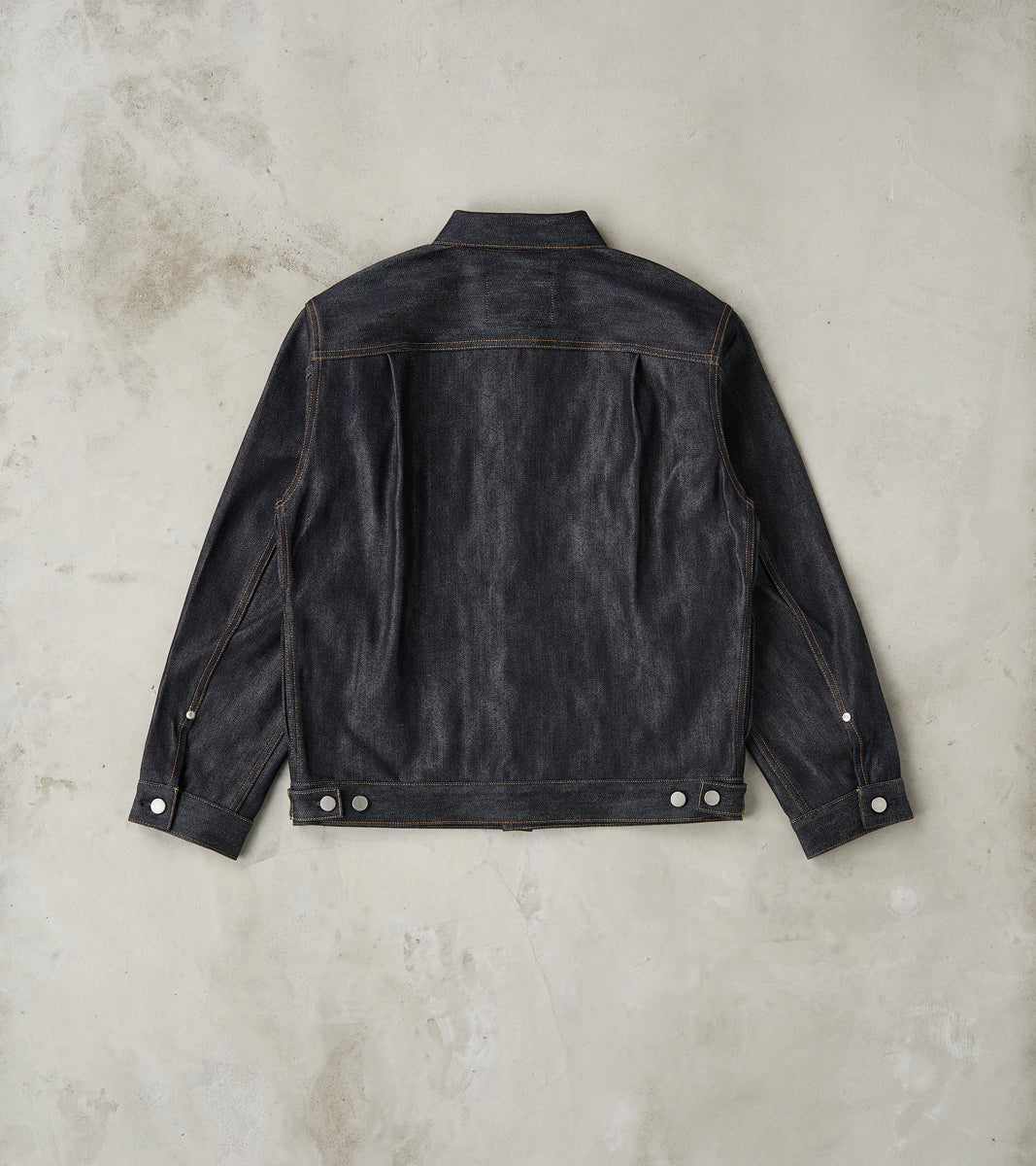 MMGJ0202 - #002 Silk Denim Jacket - 15oz Indigo Cotton x Silk