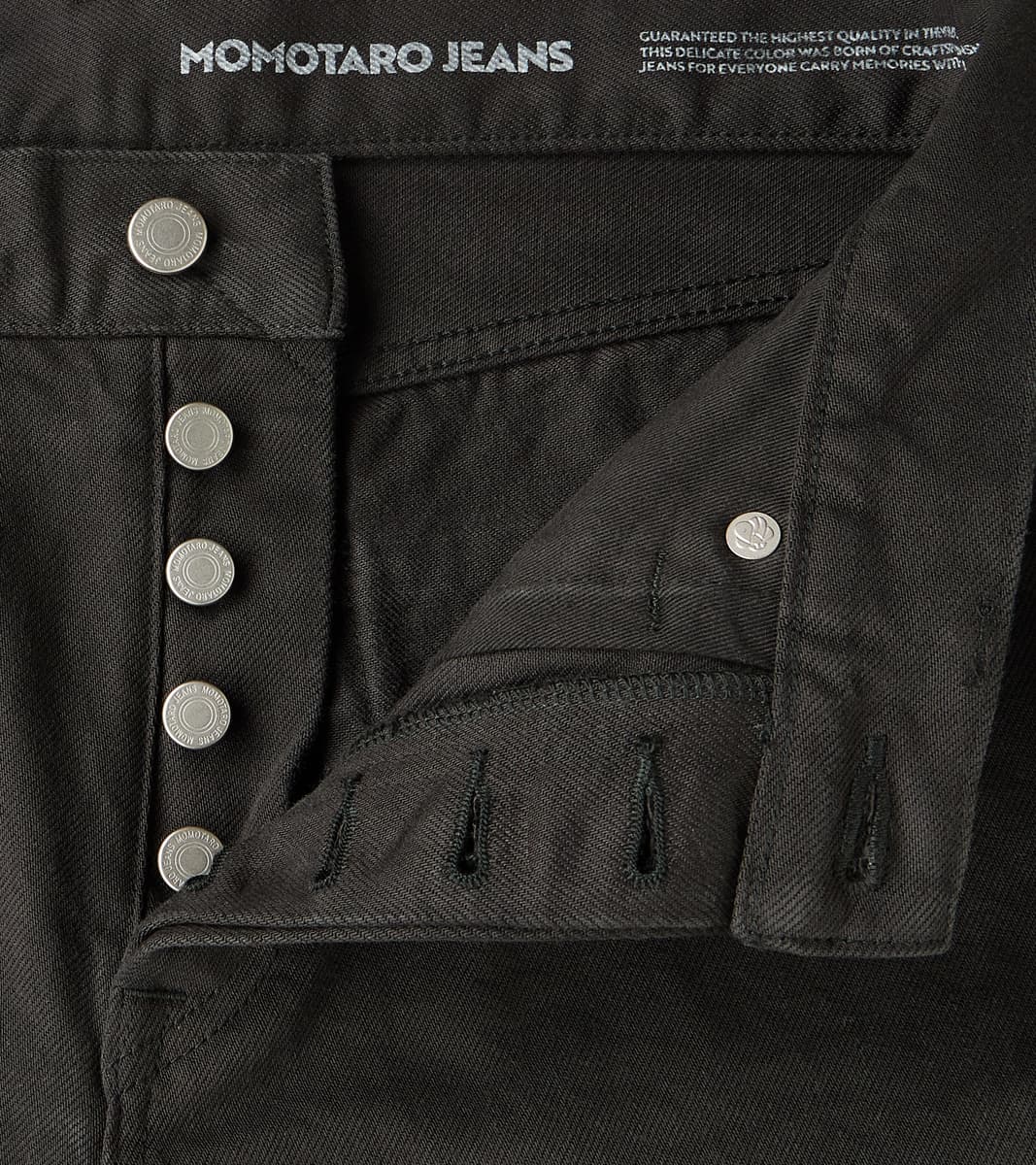 MMJZ6300 - #200 Tapered - Bamboo Charcoal Dyed Selvedge Twill