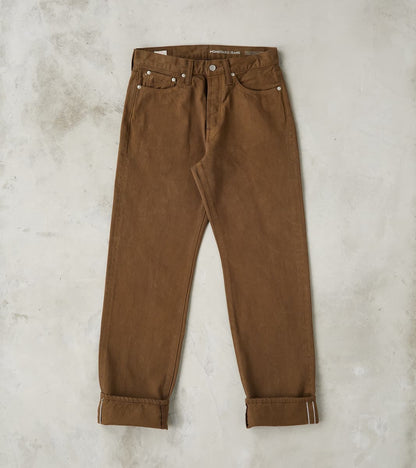 Momotaro Jeans MMJZ6403 - #100 Straight - Moss Dyed Selvedge Twill