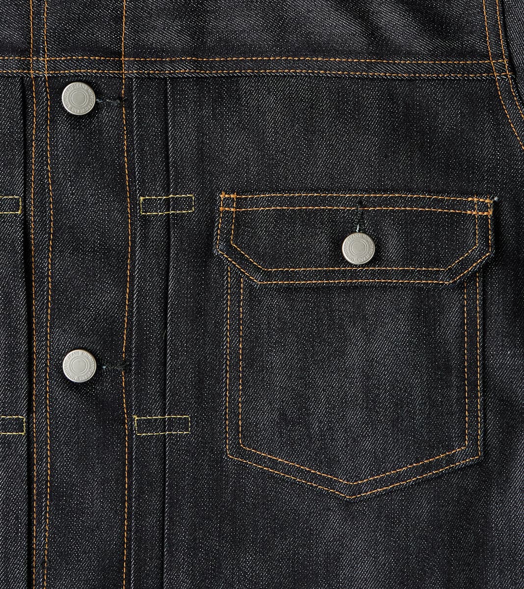 MMGJ0202 - #002 Silk Denim Jacket - 15oz Indigo Cotton x Silk