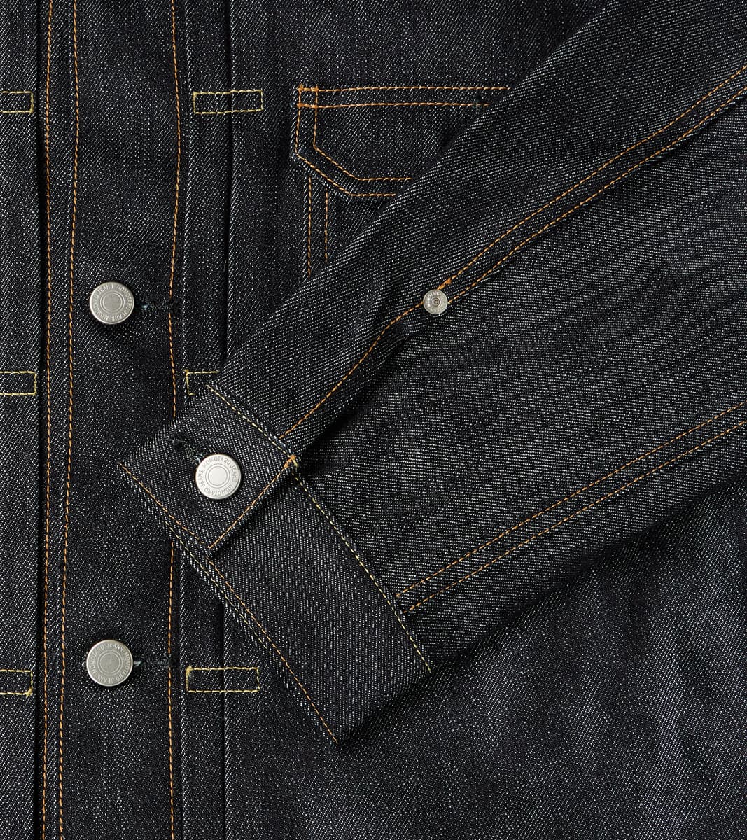 MMGJ0202 - #002 Silk Denim Jacket - 15oz Indigo Cotton x Silk