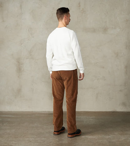 MMTS6030 Suvin Cotton Long Sleeve Thermal - White