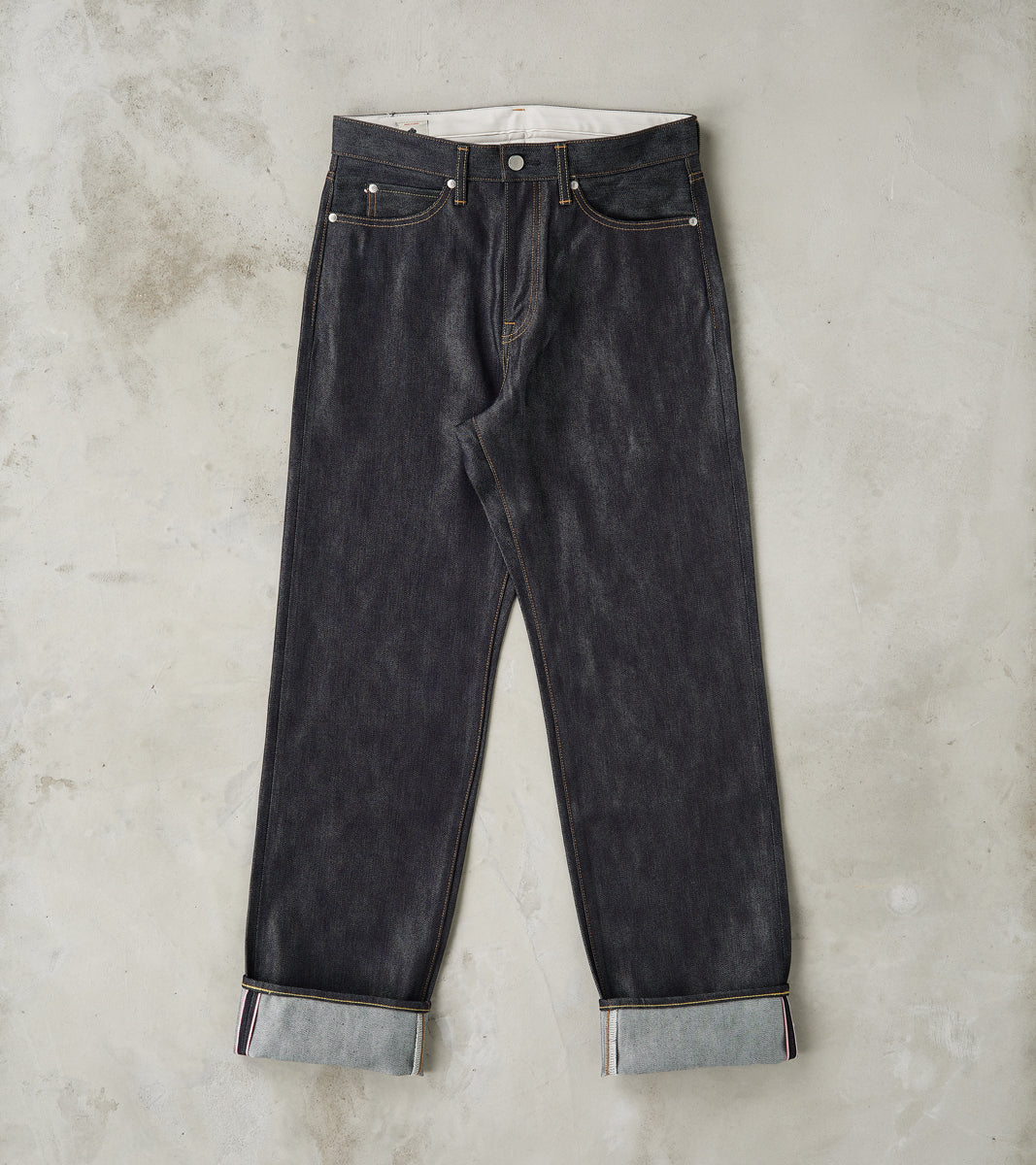 Momotaro Jeans MMJZ0102 - #100 Standard Straight - 15oz Indigo Cotton …