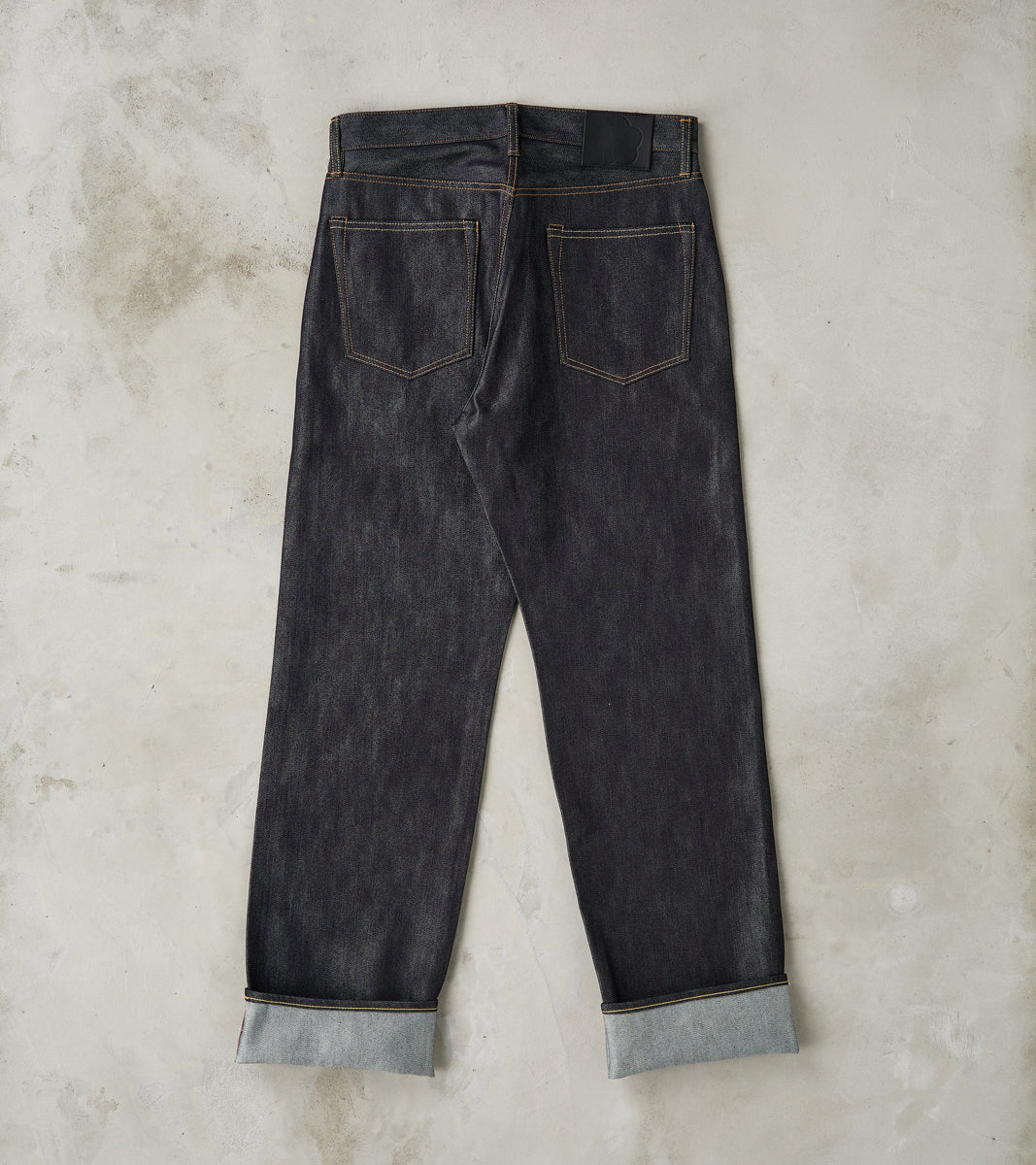 MMJZ0102 - #100 Standard Straight - 15oz Indigo Cotton x Silk
