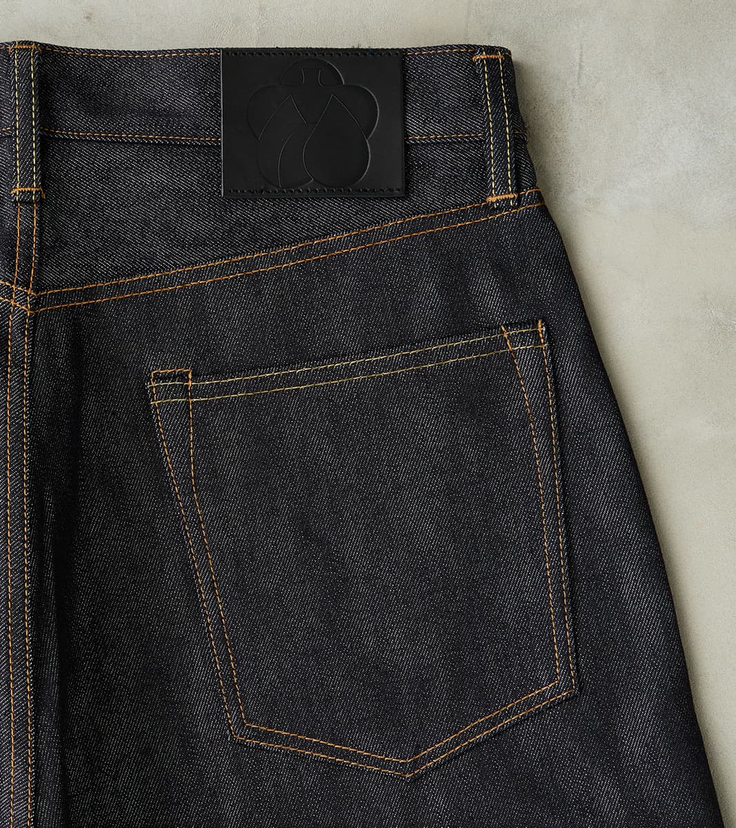 MMJZ0102 - #100 Standard Straight - 15oz Indigo Cotton x Silk