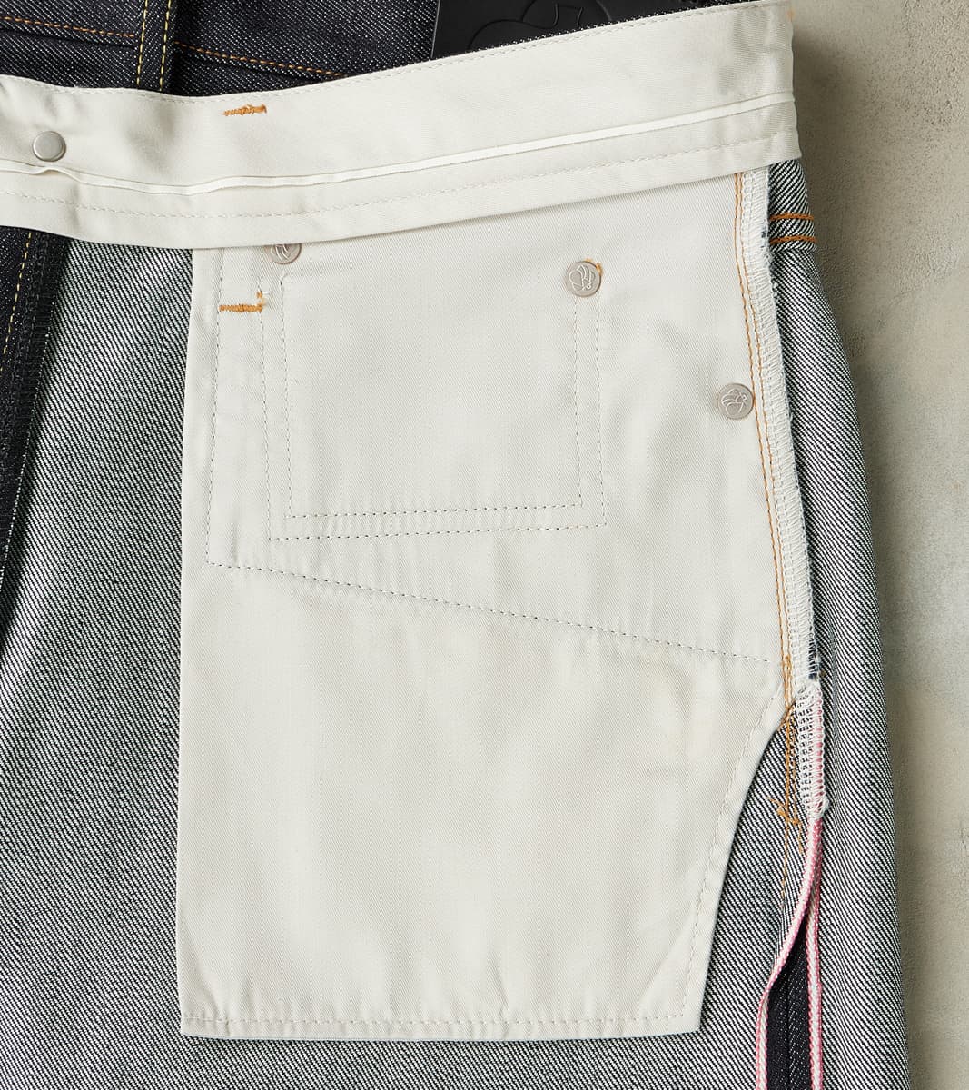 MMJZ0102 - #100 Standard Straight - 15oz Indigo Cotton x Silk
