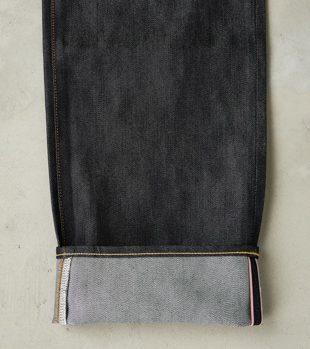 MMJZ0102 - #100 Standard Straight - 15oz Indigo Cotton x Silk