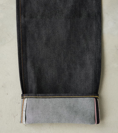 MMJZ0102 - #100 Standard Straight - 15oz Indigo Cotton x Silk
