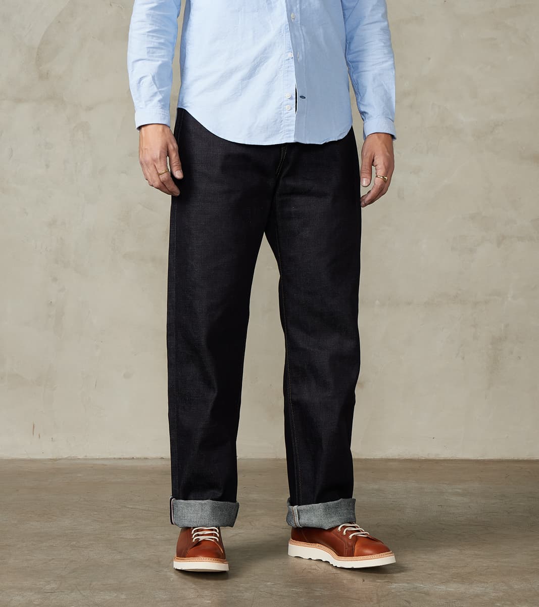 Momotaro Jeans MMJB0400 - #400 Standard Wide - 14.7oz Tokuno Indigo