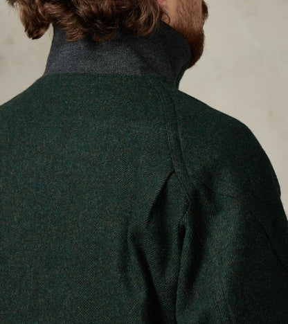 American Vector Bomber -  Fox Brothers® Dark Moss Exmoor Twill