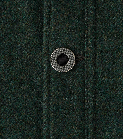 American Vector Bomber -  Fox Brothers® Dark Moss Exmoor Twill