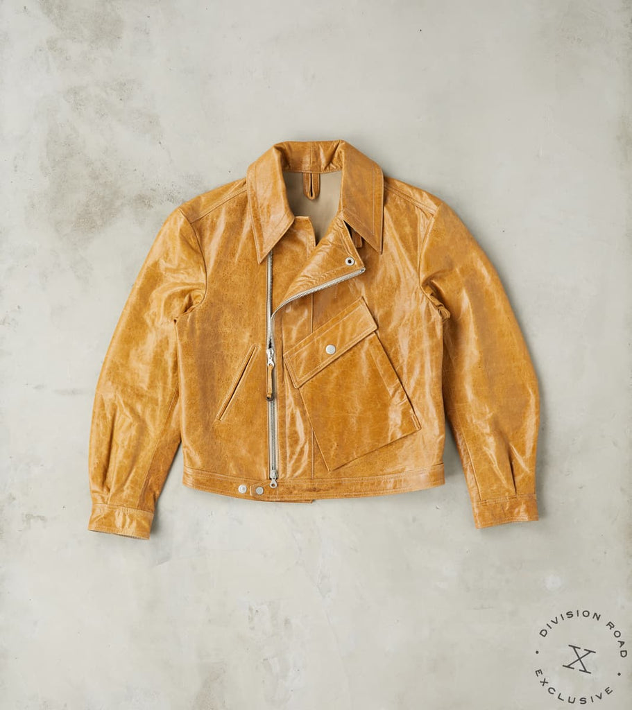 MotivMfg x Division Road French Air Force Zephyr Jacket - Amber Glazed French Lam…