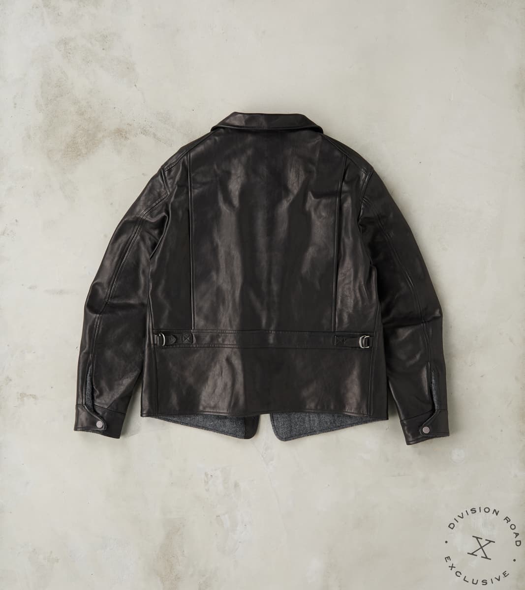 MotivMfg x DR English Air Force Sidcot Jacket Black Washed