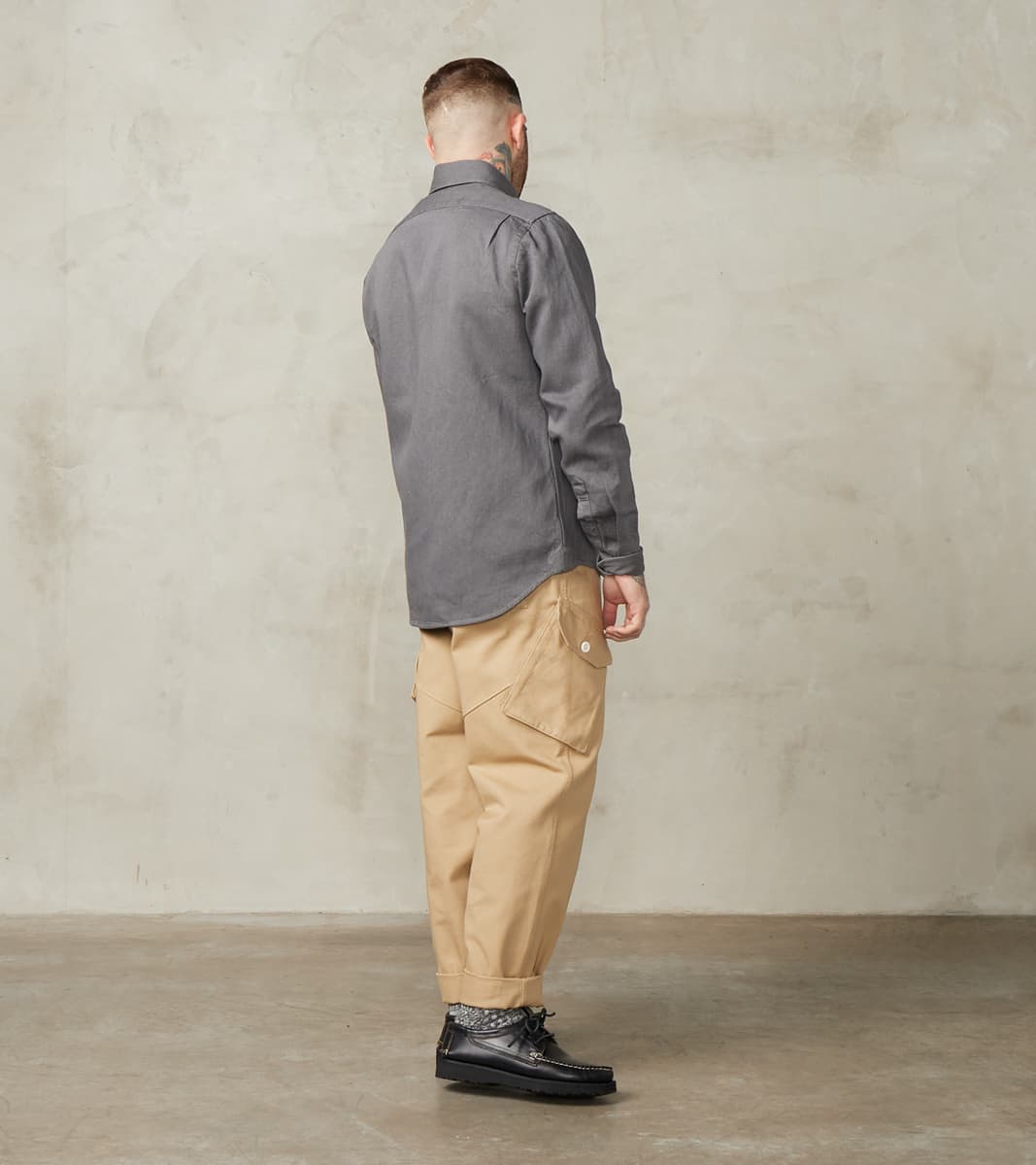 Swiss Army Cargo Trousers - British Tan Japanese Calvary Twill