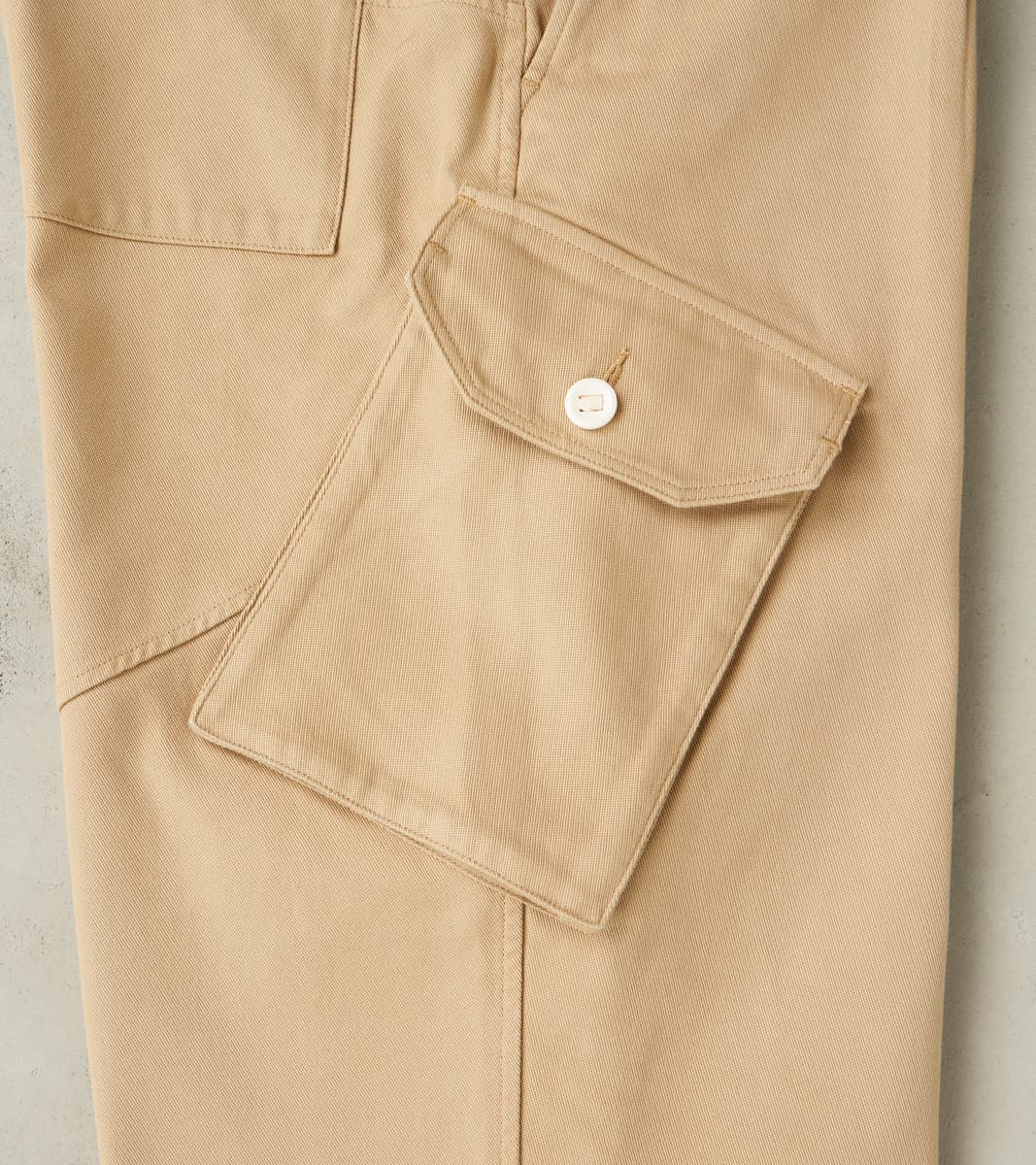 Swiss Army Cargo Trousers - British Tan Japanese Calvary Twill