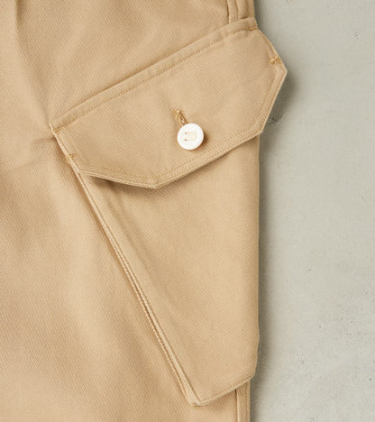 Swiss Army Cargo Trousers - British Tan Japanese Calvary Twill