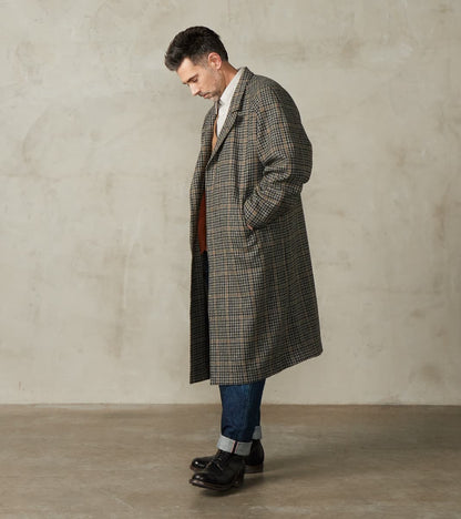 MotivMfg x Division Road English Traveler Opus Coat - Lovat® London Town Grey Twe…