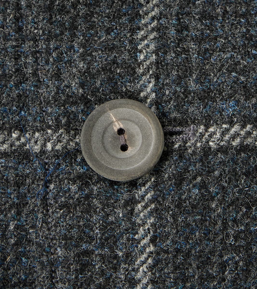 English Country Wanderer Jacket - Lovat® Charcoal Sporting Tweed Check