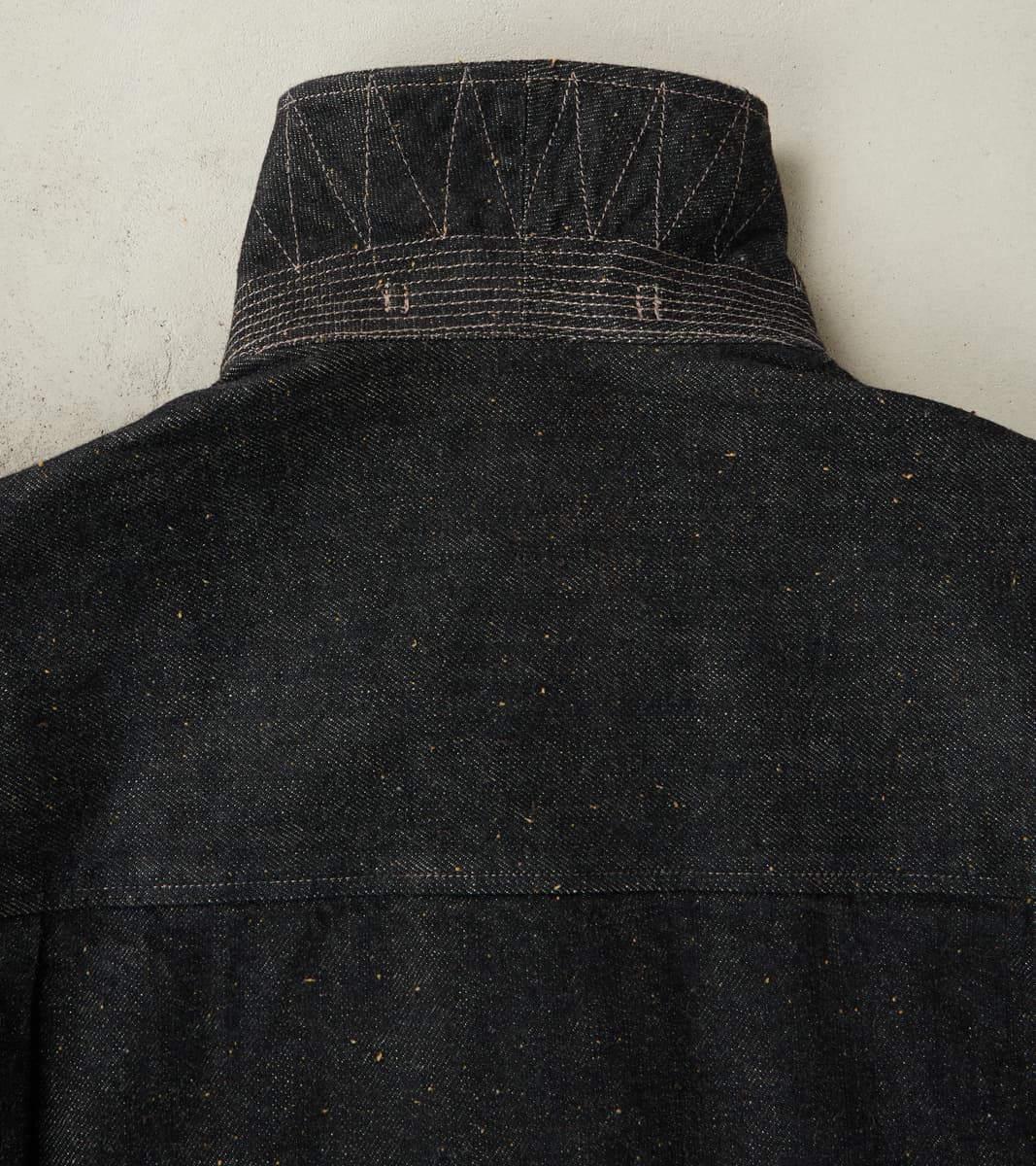 French Rapide Jacket - Charcoal Donegal Selvedge Denim