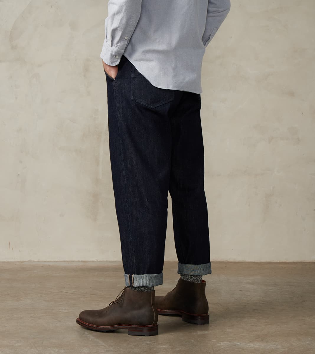 French Work Trousers - Indigo Tailors Selvedge Denim