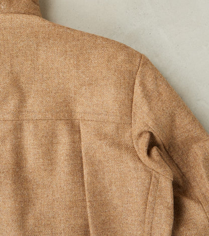 French Rapide Jacket - Abraham Moon® Camel Merino Twill