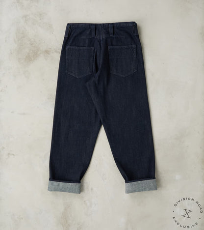 French Work Trousers - Indigo Tailors Selvedge Denim