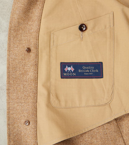 French Rapide Jacket - Abraham Moon® Camel Merino Twill