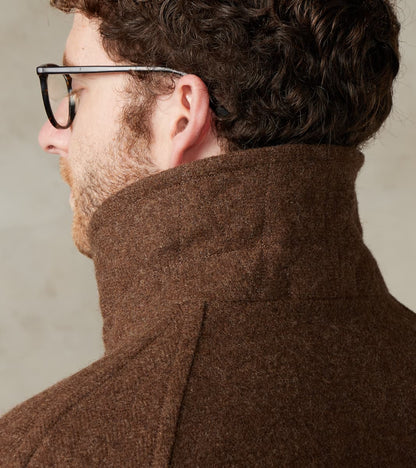 French Hunting Jacket - Lovat® Nutmeg Sonsie Tweed Melton Twill