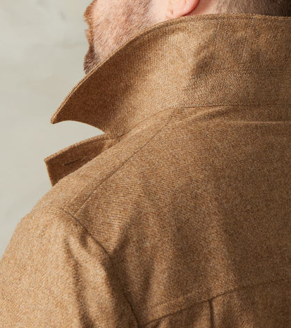 French Rapide Jacket - Abraham Moon® Camel Merino Twill