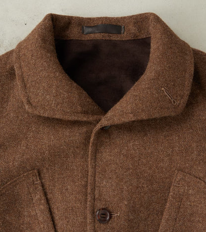 French Hunting Jacket - Lovat® Nutmeg Sonsie Tweed Melton Twill