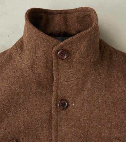 French Hunting Jacket - Lovat® Nutmeg Sonsie Tweed Melton Twill