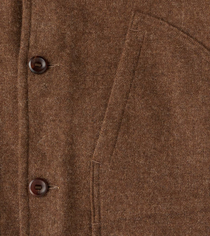 French Hunting Jacket - Lovat® Nutmeg Sonsie Tweed Melton Twill