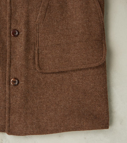 French Hunting Jacket - Lovat® Nutmeg Sonsie Tweed Melton Twill