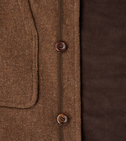 French Hunting Jacket - Lovat® Nutmeg Sonsie Tweed Melton Twill