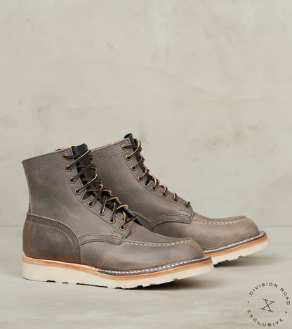 Concrete Workman Moc - HNW - Nicks Christy - Horween Light Grey Cypress