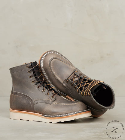 Concrete Workman Moc - HNW - Nicks Christy - Horween Light Grey Cypress