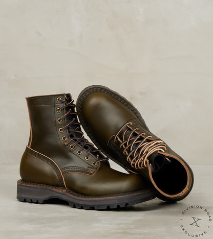 Jungle Jump Boot - HNW - Vibram Sierra - Horween Greener Pastures Shackleton