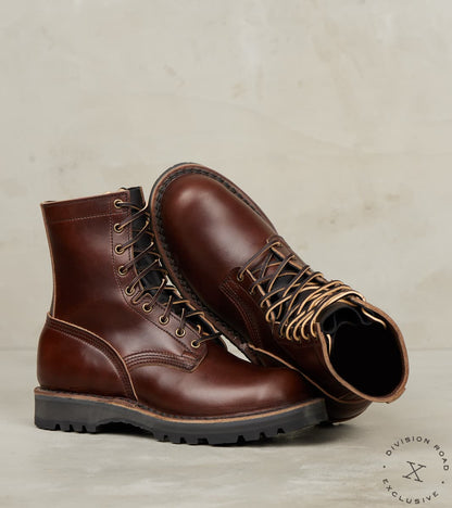 Woodland Jump Boot - HNW - Vibram Sierra - Horween Brown CXL