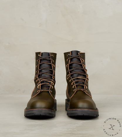 Jungle Jump Boot - HNW - Vibram Sierra - Horween Greener Pastures Shackleton